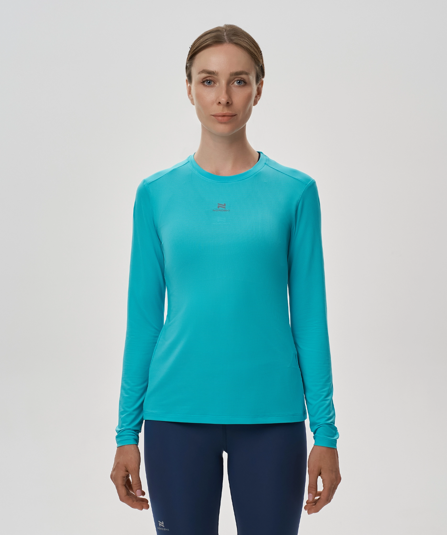 Футболка Nordski Run 2.0 Berry W с длинным рукавом