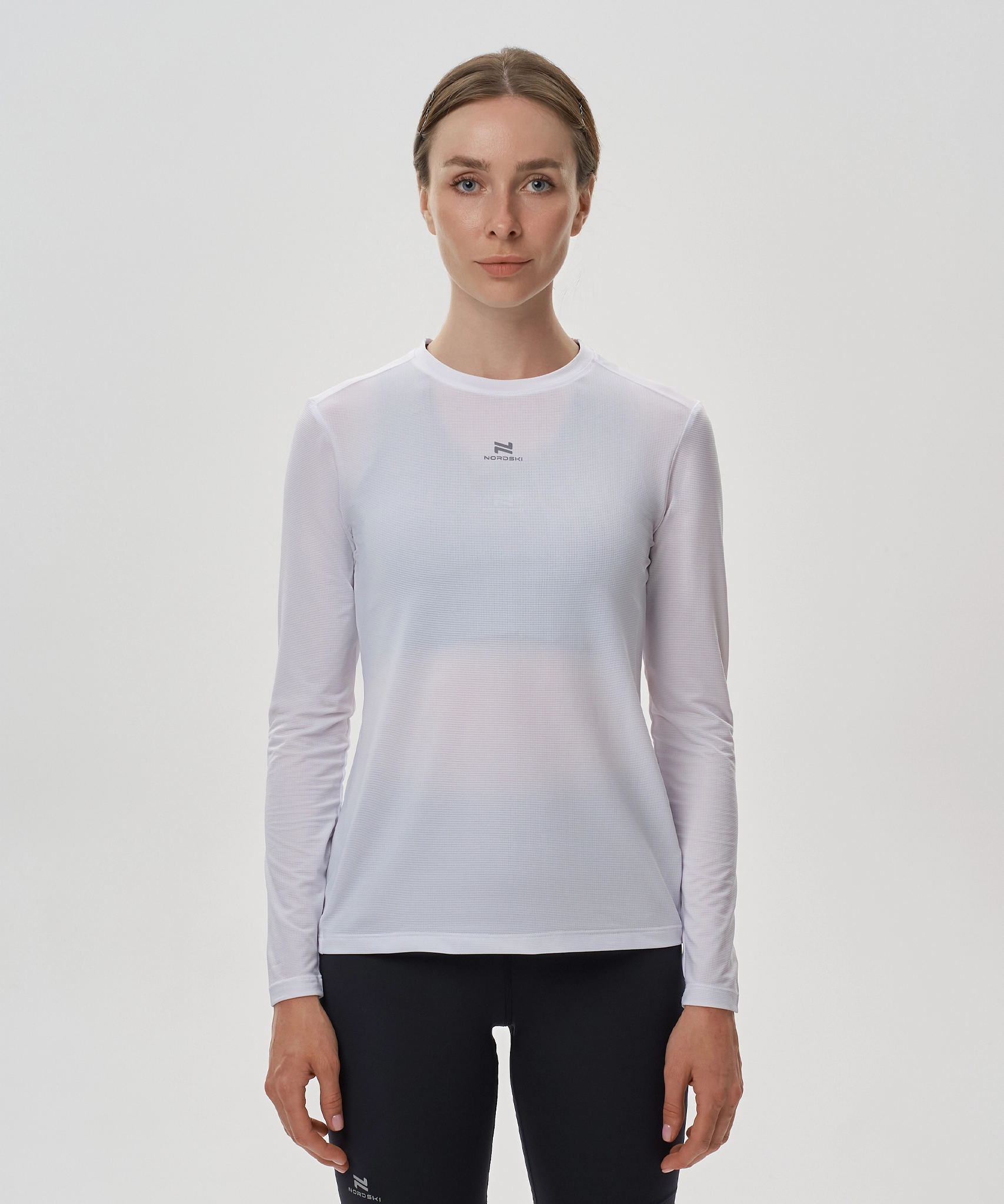 Футболка Nordski Run 2.0 Berry W с длинным рукавом