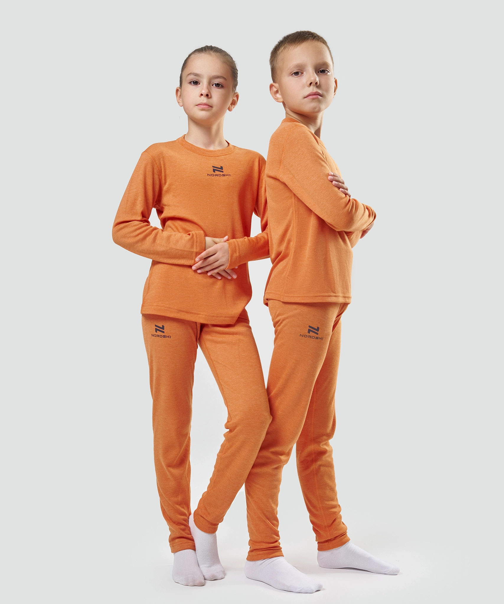 Комплект термобелья Nordski Jr. Soft Orange