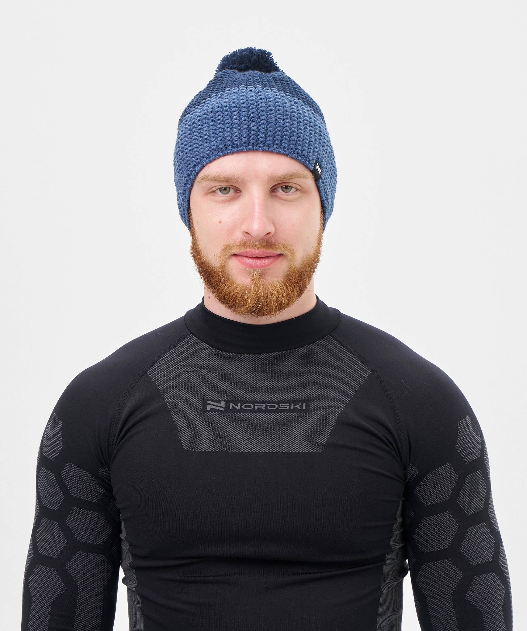 Шапка Nordski Frosty Grey/White