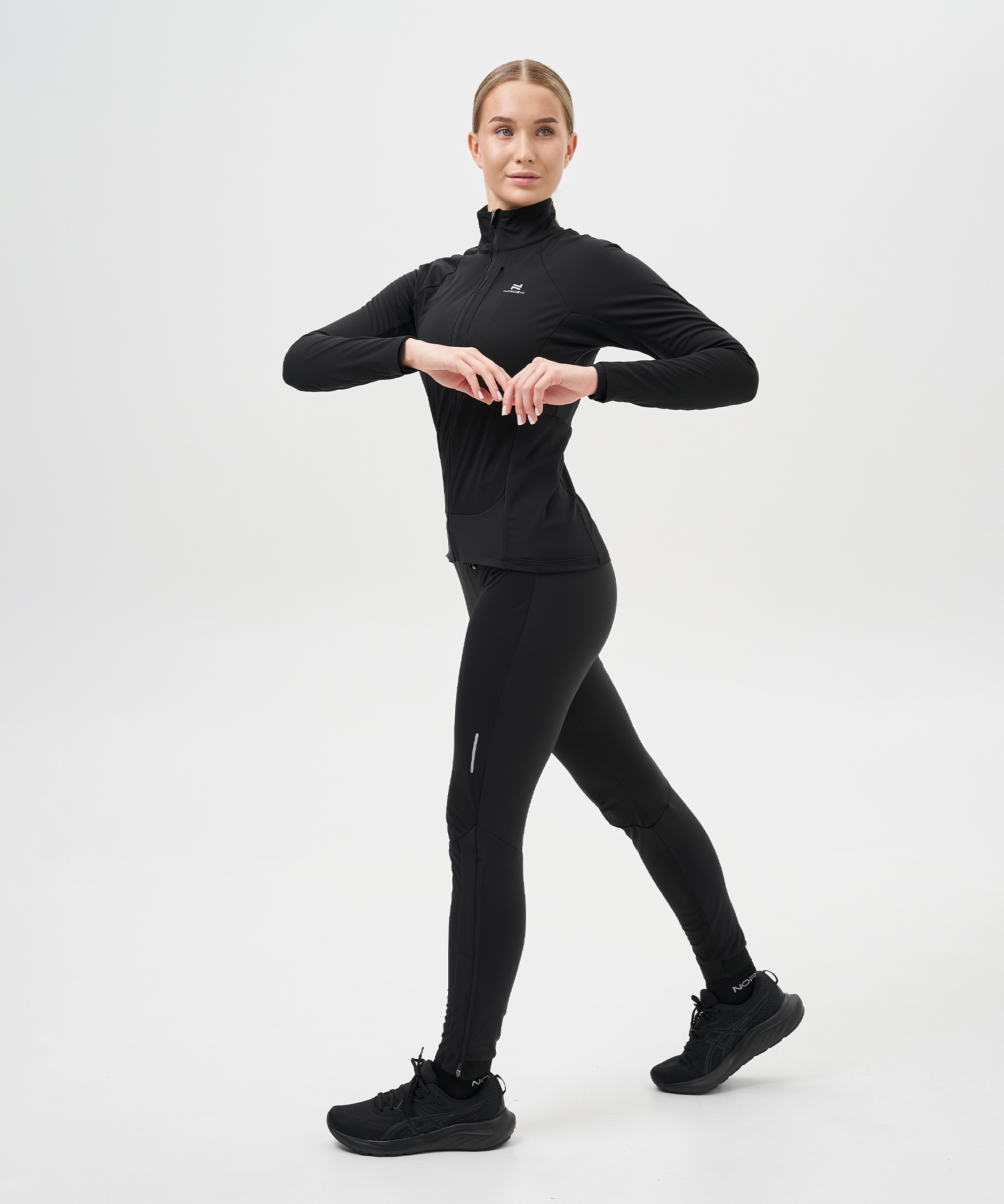 Тренировочная куртка Nordski Race Black W