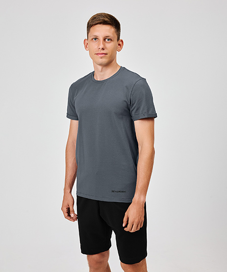 Футболка Nordski Simple Logo Grey/Ice