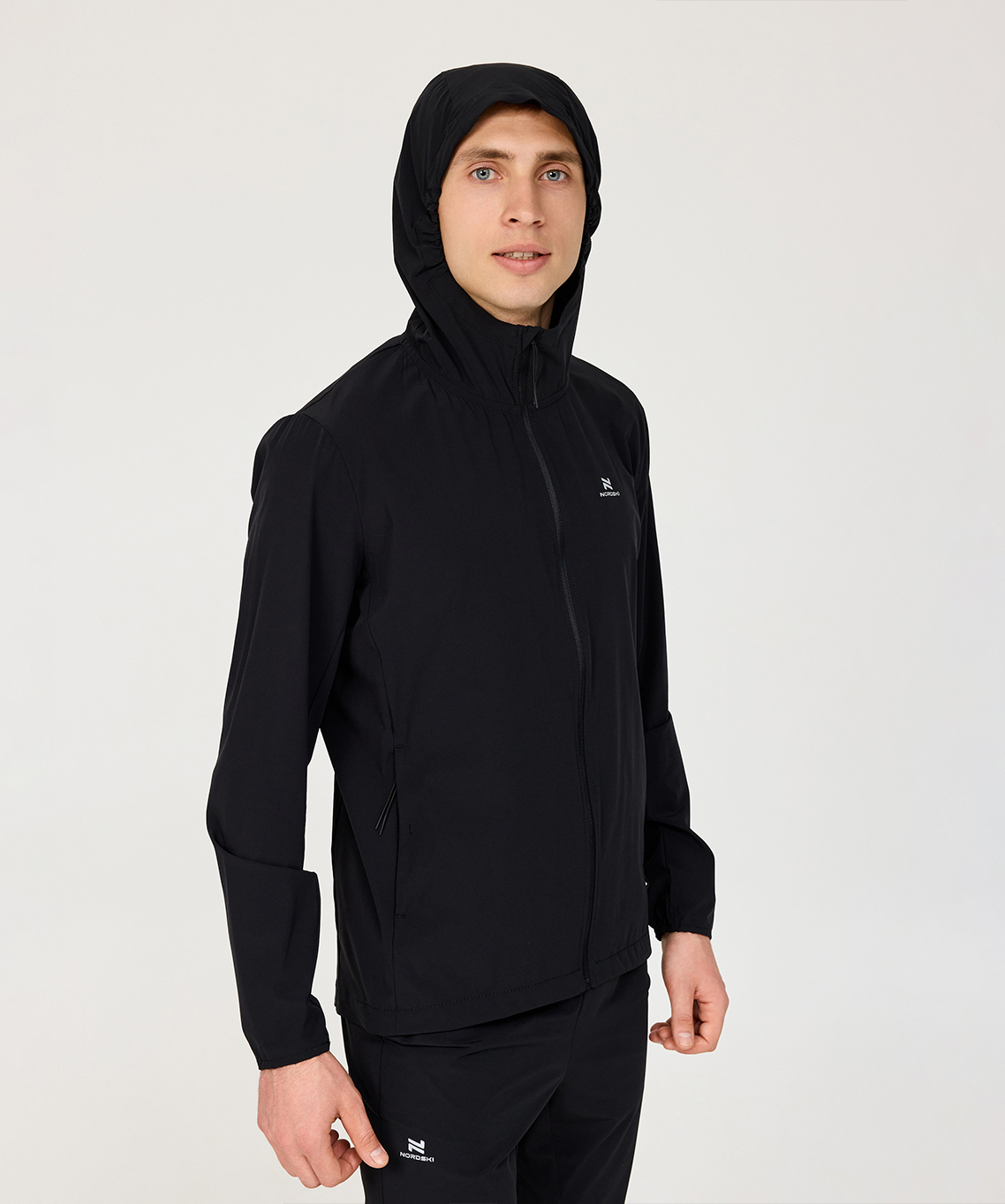 Ветровка беговая Nordski Stayer Black