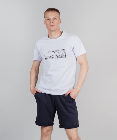 Футболка Nordski Simple Logo Grey/Ice