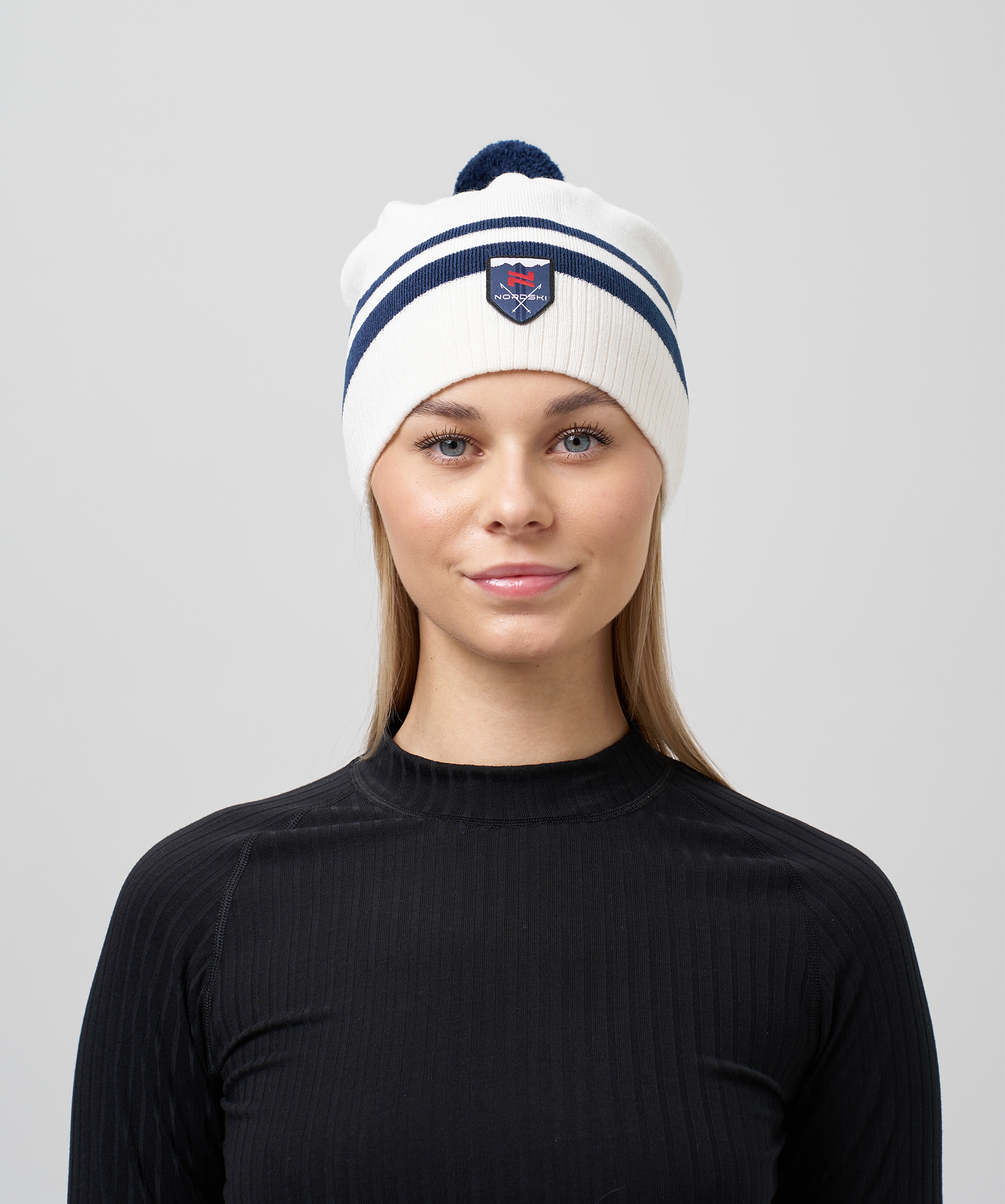 Шапка Nordski Move Ice Mint/Grey