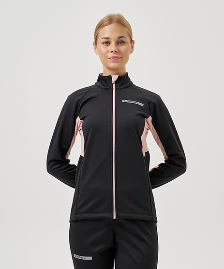 Тренировочная куртка Nordski Core Pink/Black W