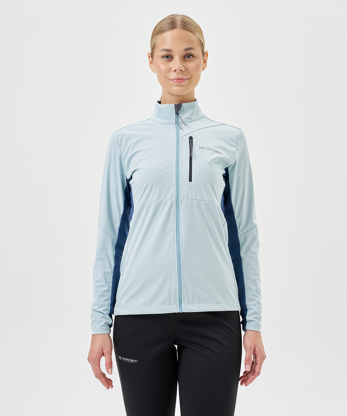 Тренировочная куртка Nordski PRO TOUR White/Deep/Red W