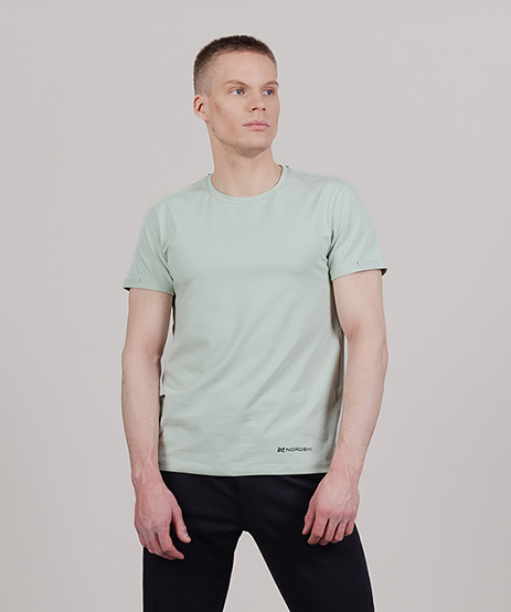 Футболка Nordski Simple Logo Grey/Ice