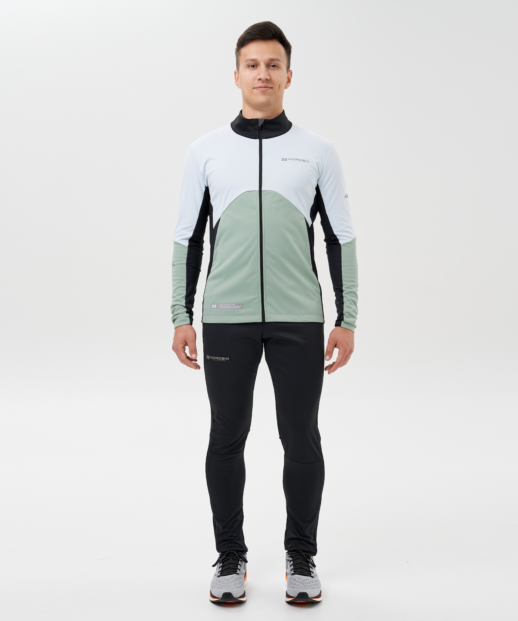 Тренировочная куртка Nordski Pro 2.0 Pearl Blue/Ice Mint/Black