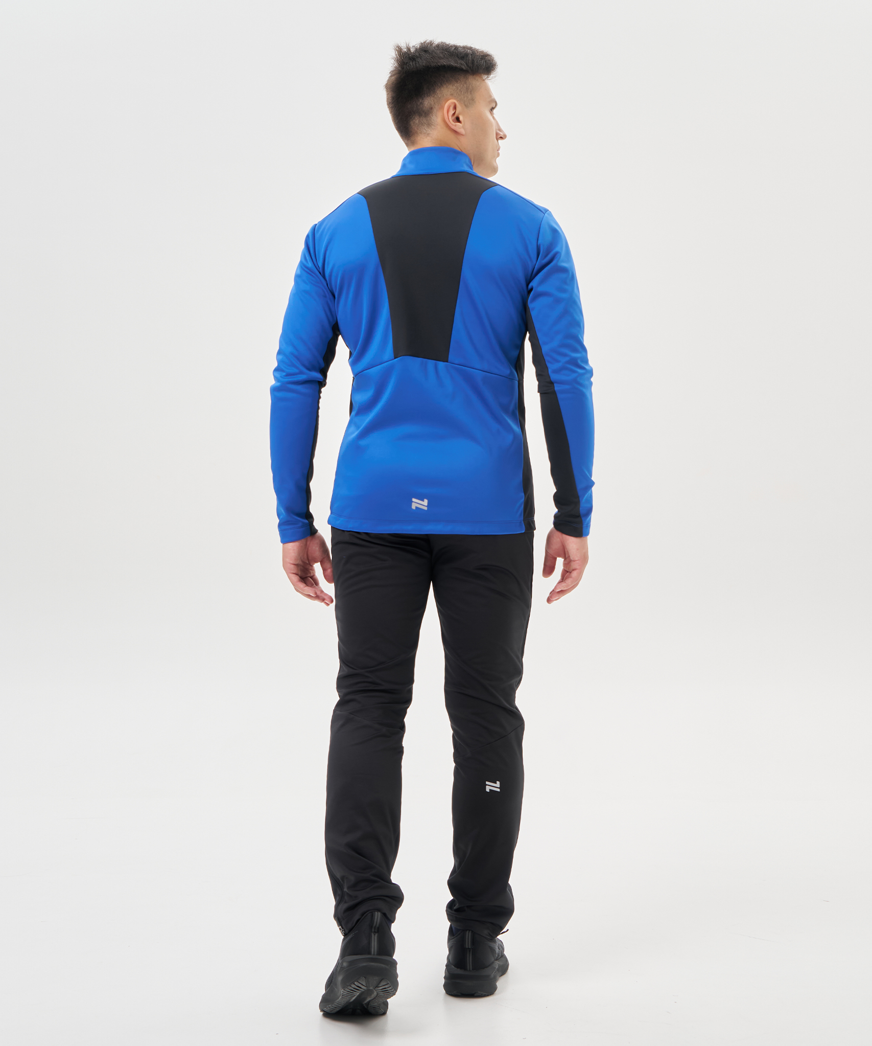 Тренировочная куртка Nordski Advance White/True Blue/Black