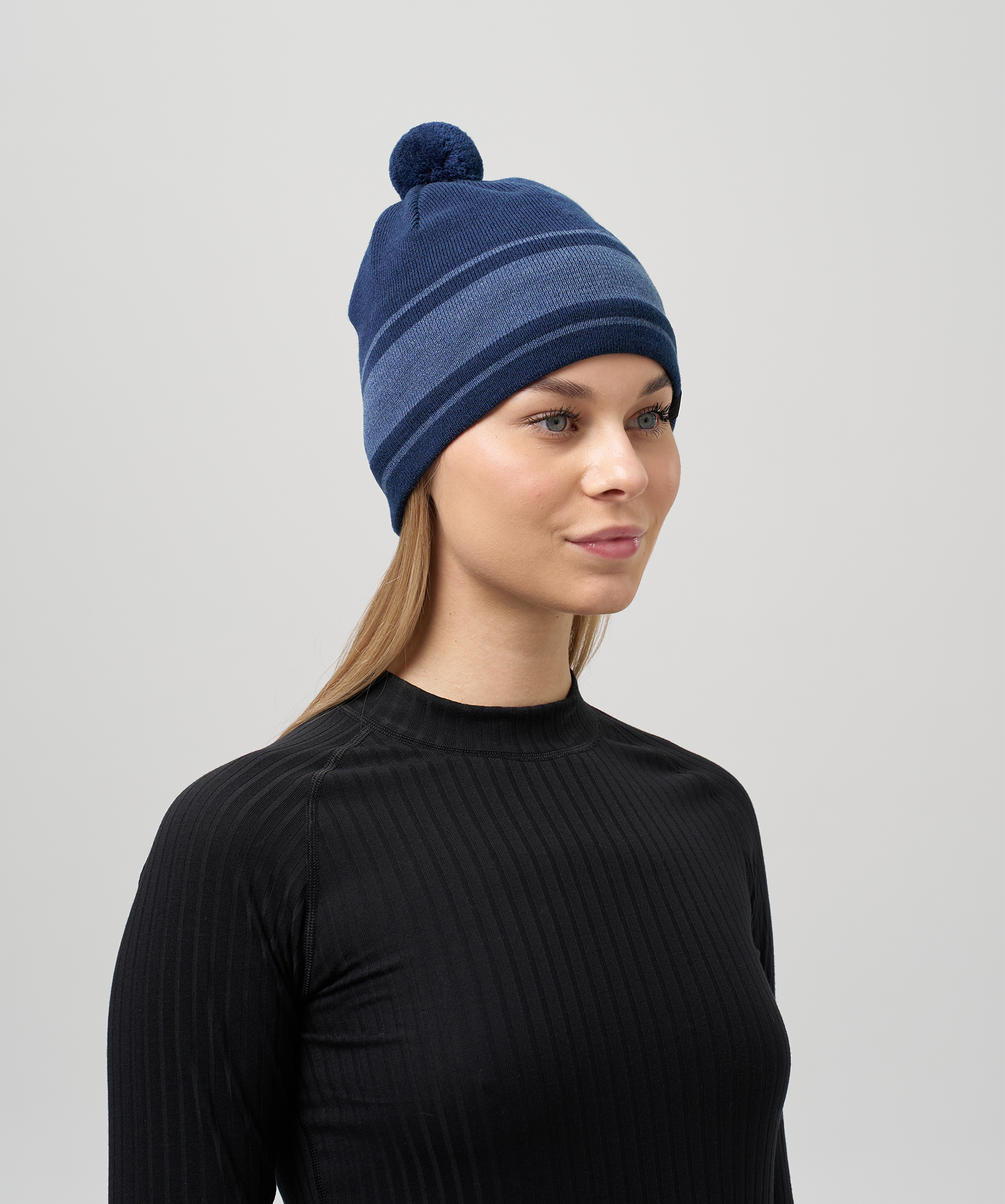 Шапка Nordski Tone Stripe Blue