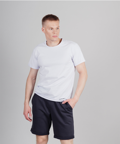 Футболка Nordski Simple Logo Grey/Ice